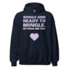 SINGLE AND READY TO MINGLE. MY DOGS ARE TOO. Hoodie - Image 3