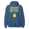 THIS IS MY SERVICE DOG. HE IS WORKING. DO NOT F***ING PET. Hoodie - Image 9