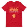 THIS IS MY SERVICE DOG. HE IS WORKING. PLEASE DO NOT PET T-shirt - Image 6